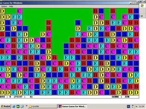 original same game with letters.